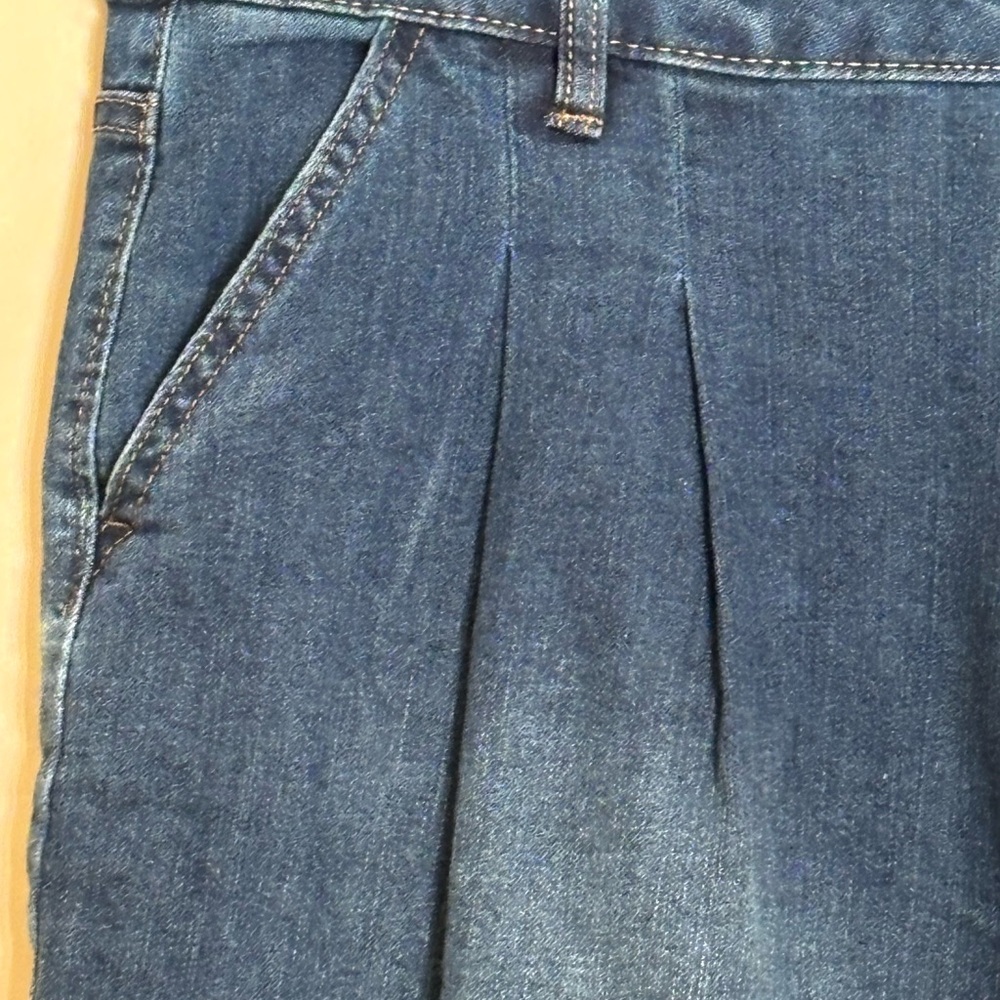 NWT d. Jeans Blue Wide-Leg Denim Jeans - Picture 10 of 10